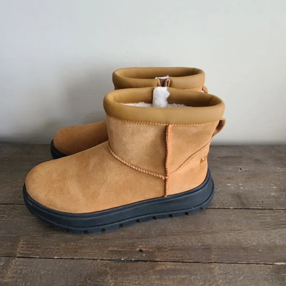 Koolaburra by Ugg Koola Mini Hybrid Boots Chestnut Style 1168010 Size 8